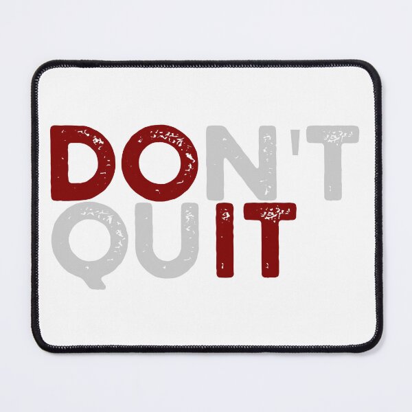 Item preview, Don't Quit - Do It designed and sold by VirtuAI-Art.