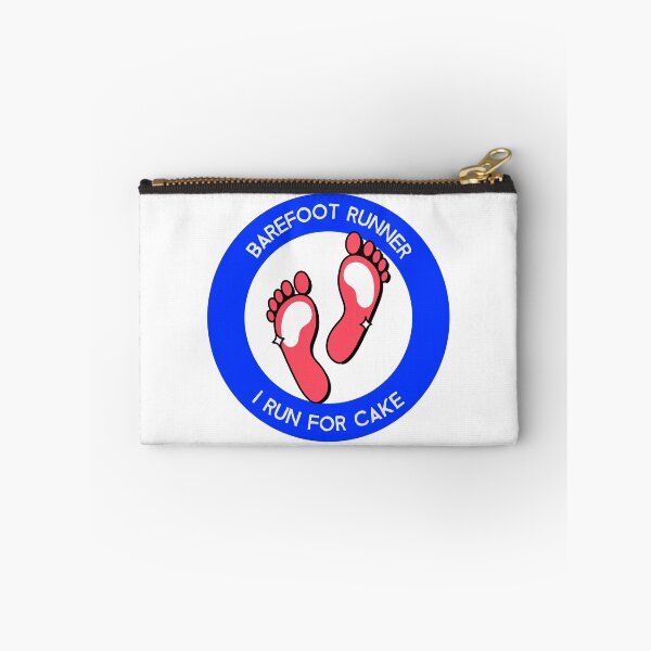 Item preview, Barefoot runner. I run for cake designed and sold by FirstTimeTees.