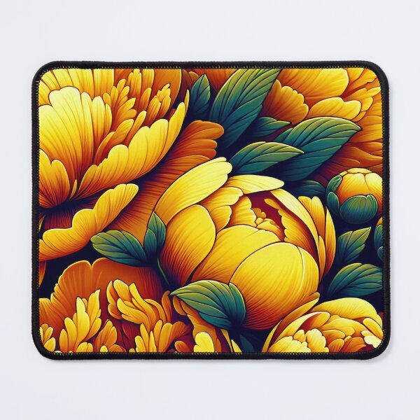 Item preview, Yellow Peonies designed and sold by I-I-Trading-Co.