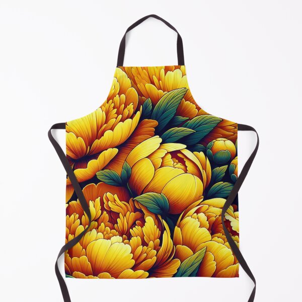Item preview, Yellow Peonies designed and sold by I-I-Trading-Co.