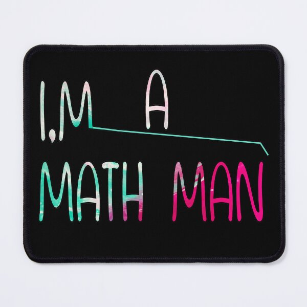 Item preview, I’m a Math Man – Funny Math & Education Design – Math Lover Gift designed and sold by sednalafandy79.
