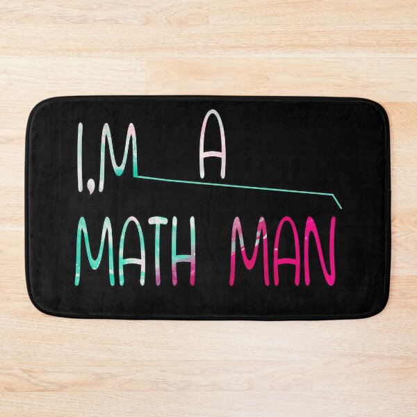Item preview, I’m a Math Man – Funny Math & Education Design – Math Lover Gift designed and sold by sednalafandy79.