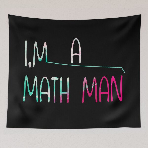 Item preview, I’m a Math Man – Funny Math & Education Design – Math Lover Gift designed and sold by sednalafandy79.