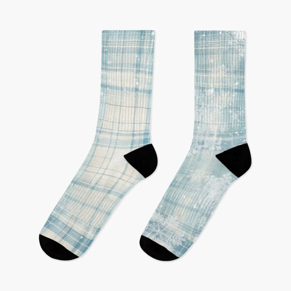 Item preview, Frosted Plaid: Winter's Gentle Touch designed and sold by LyssasMindArt.