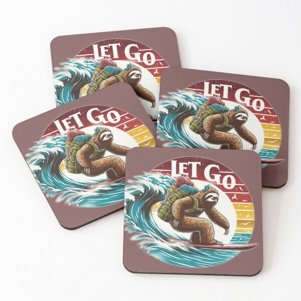 Item preview, sloth surfing designed and sold by TopSprint.