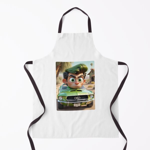 Item preview, Green Mustang Adventure in Desert Heat designed and sold by MarcoDesigner78.