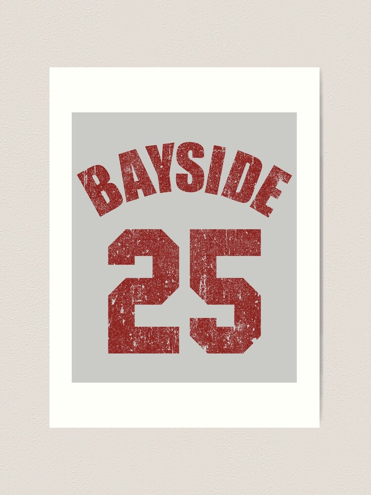 Bayside High 'Saved by The Bell' Custom Basketball Jersey Youth XL