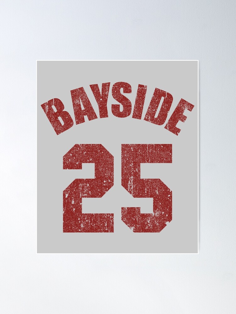 Bayside High 'Saved by The Bell' Custom Basketball Jersey Youth XL