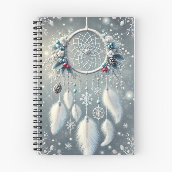 Item preview, Winter Dreamcatcher designed and sold by Blink Art Studio.