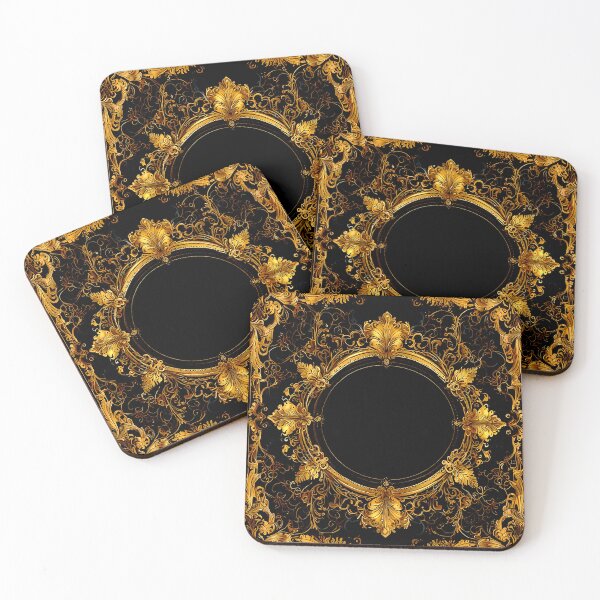 Item preview, Golden carvings designed and sold by ArtfullMinds.