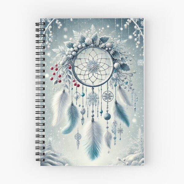 Item preview, Winter Dreamcatcher designed and sold by Blink Art Studio.