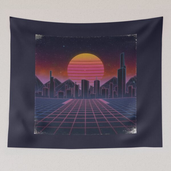 Item preview, Neon Skyline designed and sold by DreamyGod.