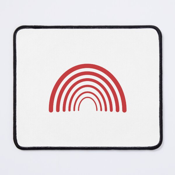 Item preview, Red organic rainbow designed and sold by Inspirationmotivation.