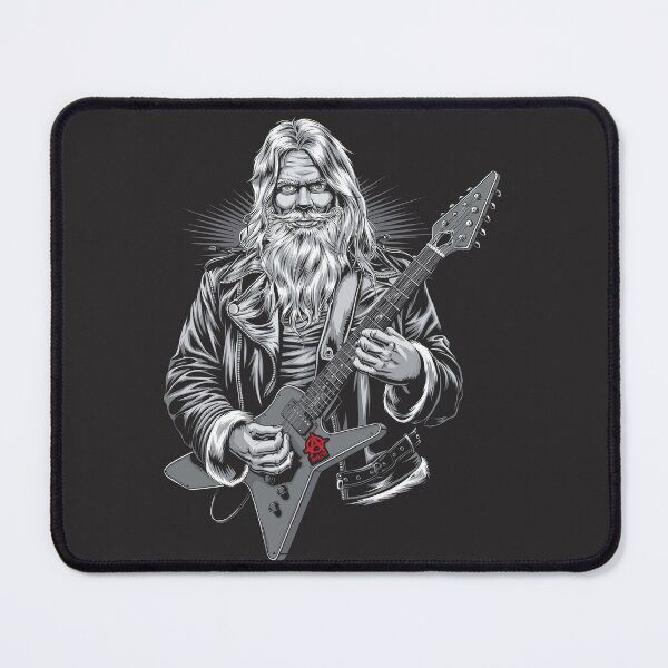 Item preview, Stylish Rock and Roll Santa  Claus Merry Christmas - Funny Holiday Apparel designed and sold by paulo silveira.
