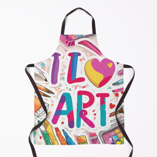 Item preview, I Love Art- paint easel designed and sold by Lily Lola.
