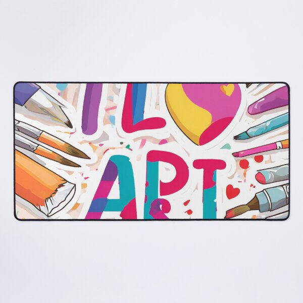Item preview, I Love Art- paint easel designed and sold by Lily Lola.