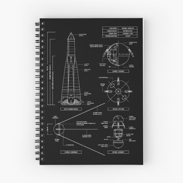 Item preview, Sputnik 1 (White Stencil - No Background) Vertical designed and sold by BGALAXY.