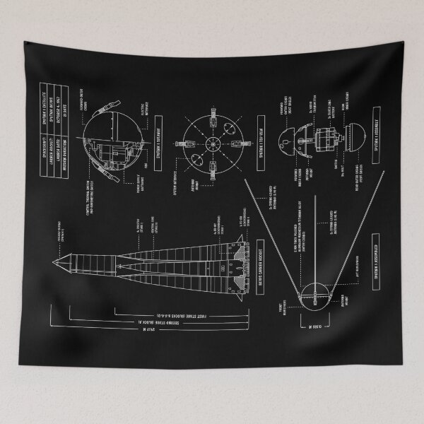 Item preview, Sputnik 1 (White Stencil - No Background) Vertical designed and sold by BGALAXY.