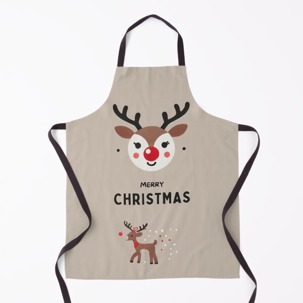 Item preview, Cartoon Reindeer with Red Nose designed and sold by Blink Art Studio.