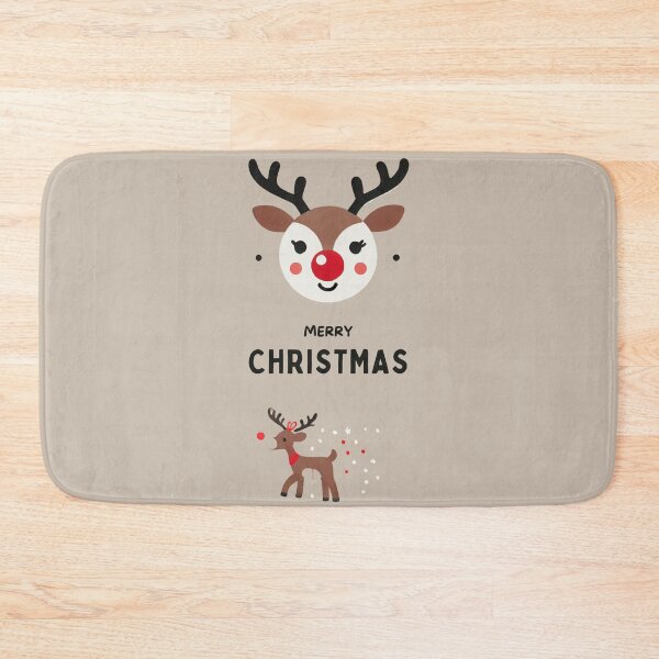 Item preview, Cartoon Reindeer with Red Nose designed and sold by Blink Art Studio.