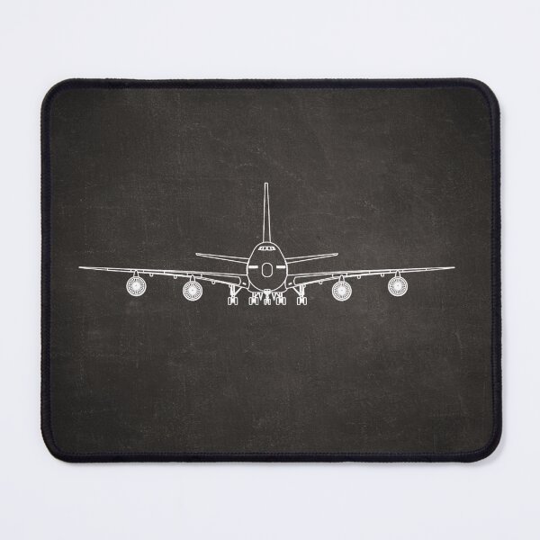 Item preview, Boeing 747 Family Blueprint (chalkboard black) designed and sold by RyansWorkshop.