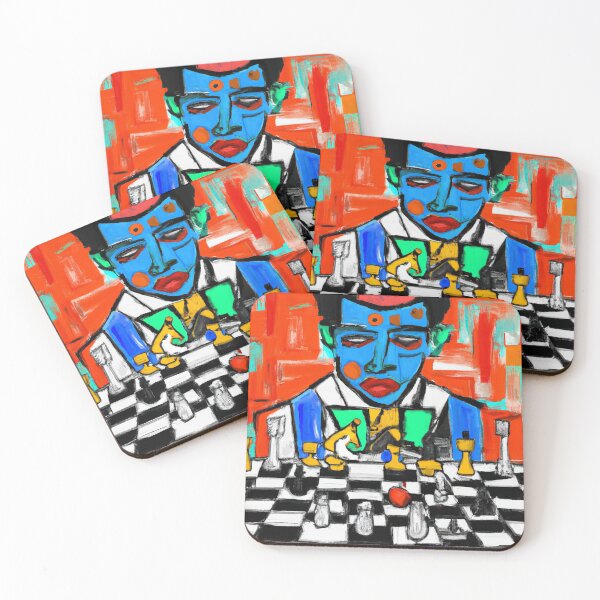 Item preview, Kings Gambit - Abstract Chess Art designed and sold by M1KR0.
