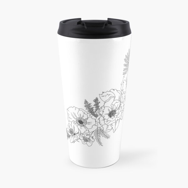 Collier de fleurs Mug isotherme