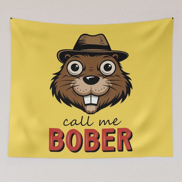 Item preview, Call Me Bober, Polish Beaver, Polish Bóbr, Meme, Fajny Bober designed and sold by Anniko Art Studio.