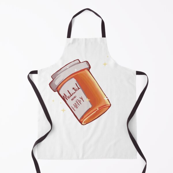 Item preview, Medicated and Happy designed and sold by DrinkingVinegar.