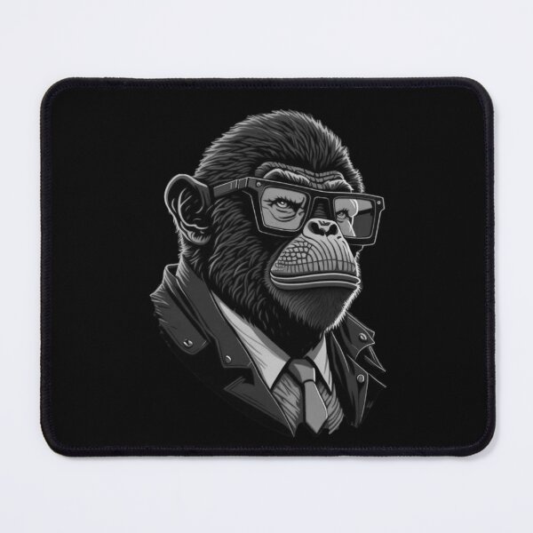 Item preview, Hipster Chimp designed and sold by PetSafari.
