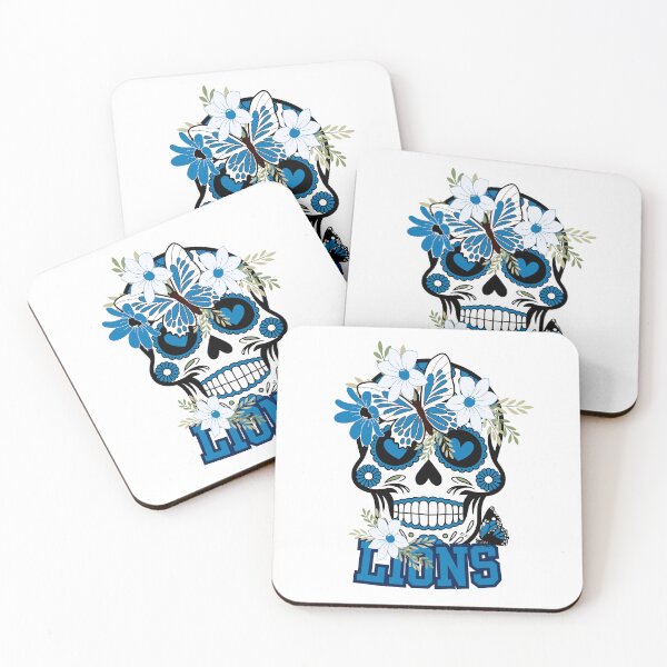 Item preview, Detroit lions scull graphic designed and sold by KerriesKrafts.