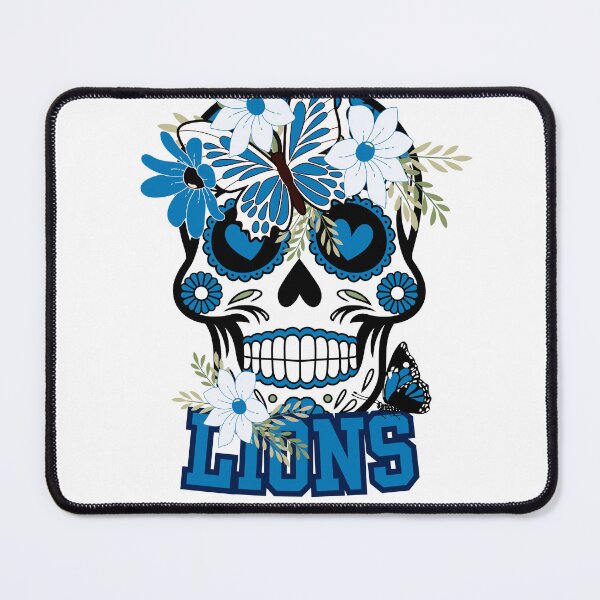 Item preview, Detroit lions scull graphic designed and sold by KerriesKrafts.