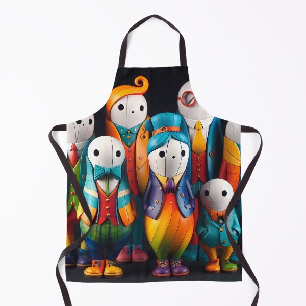 Item preview, Colorful Wooden Figures designed and sold by aminz4.