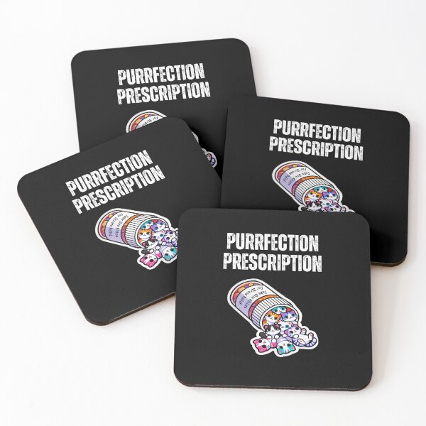 Item preview, Purrfection Prescription designed and sold by LewpyG.