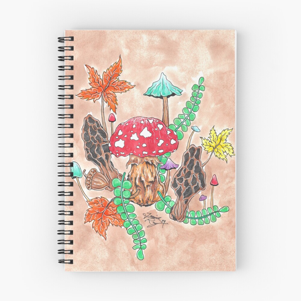 Item preview, Spiral Notebook designed and sold by J-R-A-W.