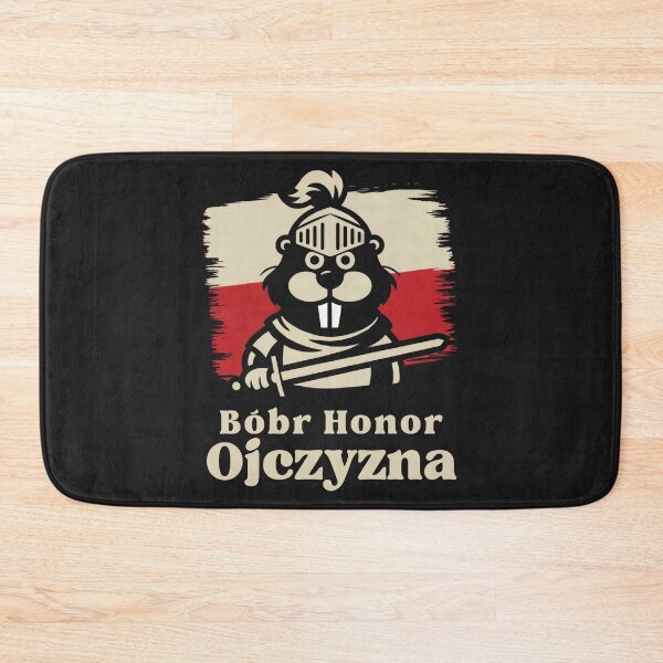 Item preview, Bobr Honor Ojczyzna Knight Beaver Polish Pride Bobr Polish Bobr Bober Meme designed and sold by Anniko Art Studio.