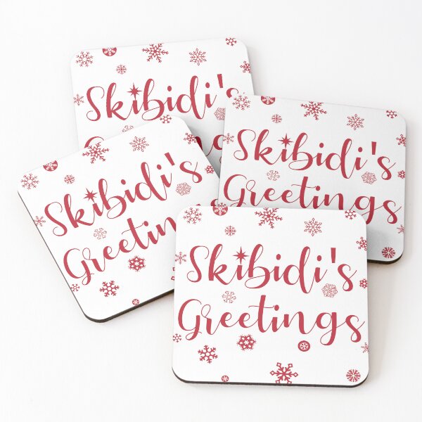 Item preview, Skibidi Season's Greetings designed and sold by Young Design Lab.