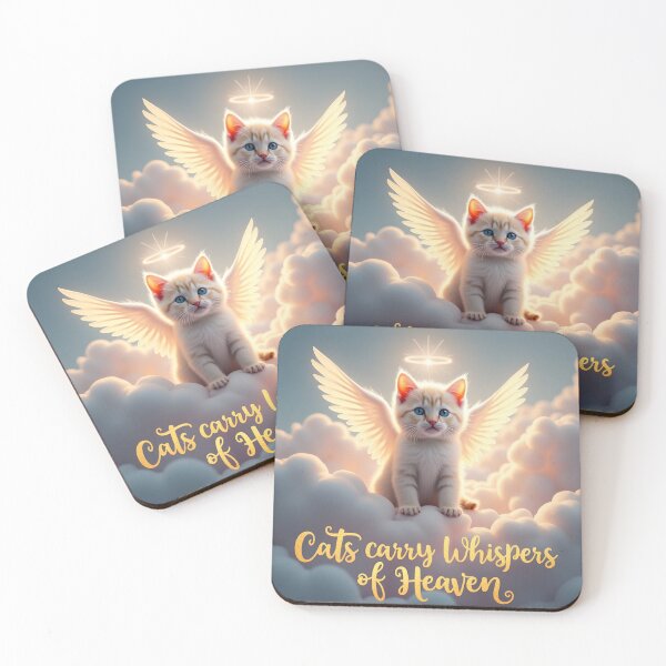 Item preview, Cats carry Whispers of Heaven designed and sold by 2gather1ness.