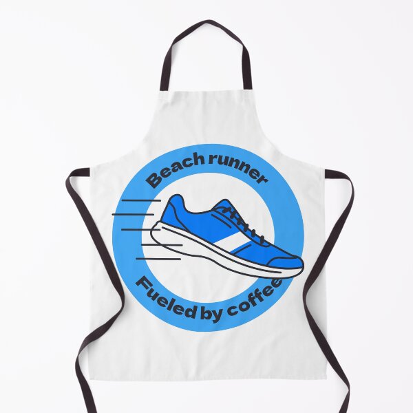 Item preview, Beach runner. Fueled by coffee designed and sold by FirstTimeTees.