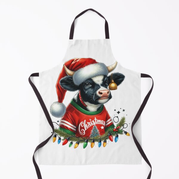 Item preview, Christmas Jersey Cow designed and sold by clintang.