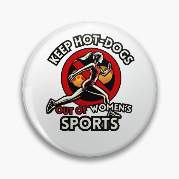 Item preview, Keep hot-dogs out of women's sports designed and sold by zingbing.