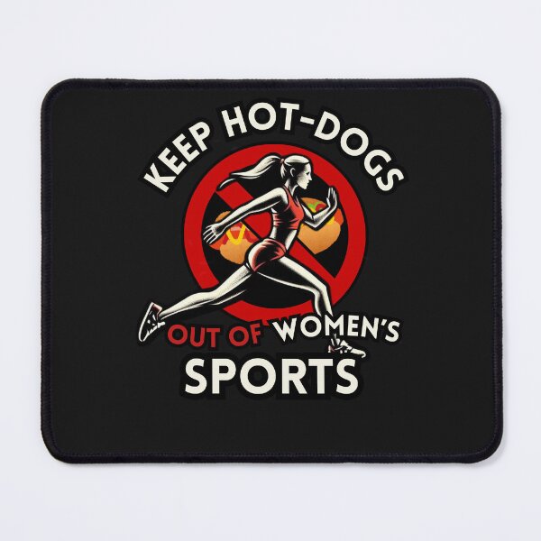 Item preview, Keep hot-dogs out of women's sports designed and sold by zingbing.