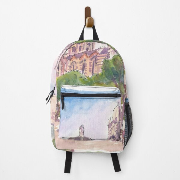 Item preview, Marseille Cityscape Scene with Saint Mary Cathedral designed and sold by artshop77.