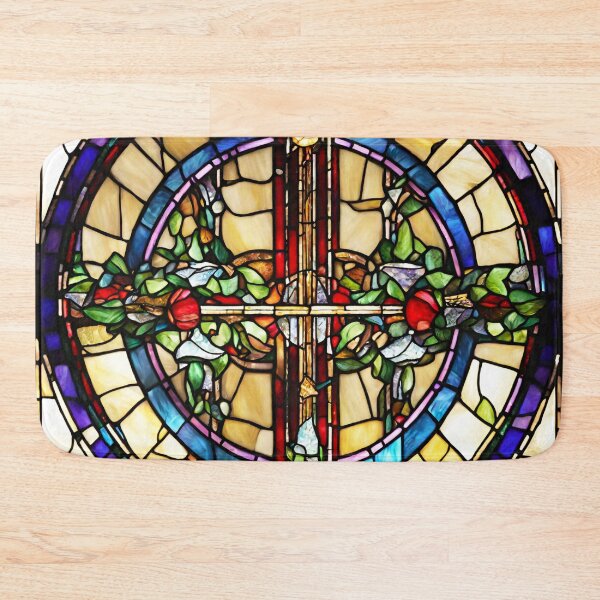 Item preview, Cheerful Stained Glass Christmas Illumination 3 designed and sold by Tom-Johnson.