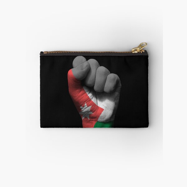 Item preview, Flag of Jordan on a Raised Clenched Fist  designed and sold by JeffBartels.