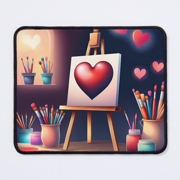 Item preview, Paint Easel Sticker designed and sold by Lily Lola.