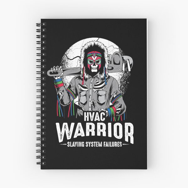 Item preview, Funny HVAC Technician Skeleton Warrior designed and sold by Crush Retro®.