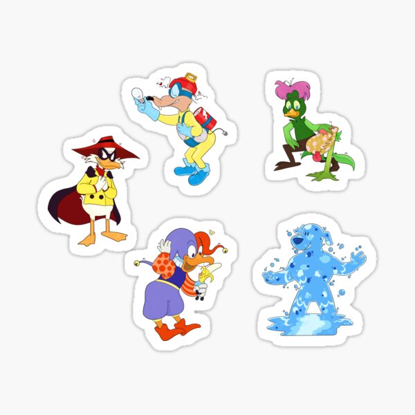 furchterregende fünf Aufkleberset: 3 Sticker