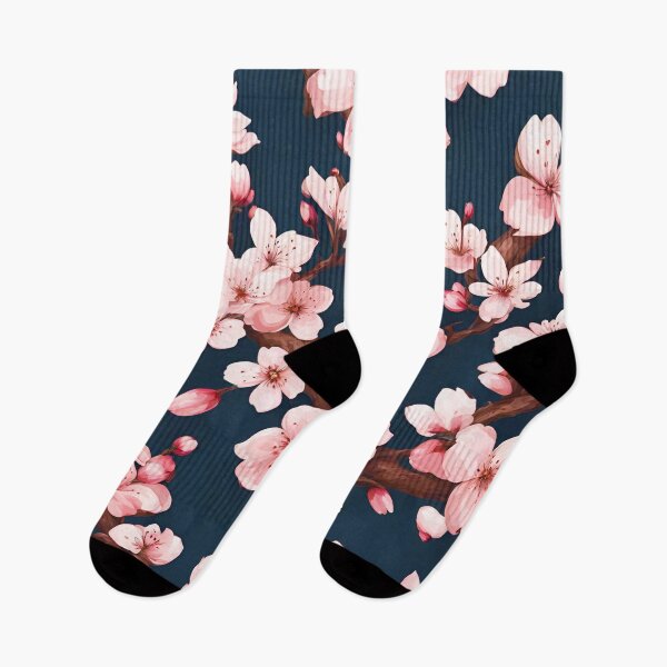 Item preview, Cherry Blossom Elegance in Seamless Pattern 5 designed and sold by Tom-Johnson.