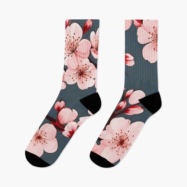 Item preview, Cherry Blossom Elegance in Seamless Pattern 7 designed and sold by Tom-Johnson.